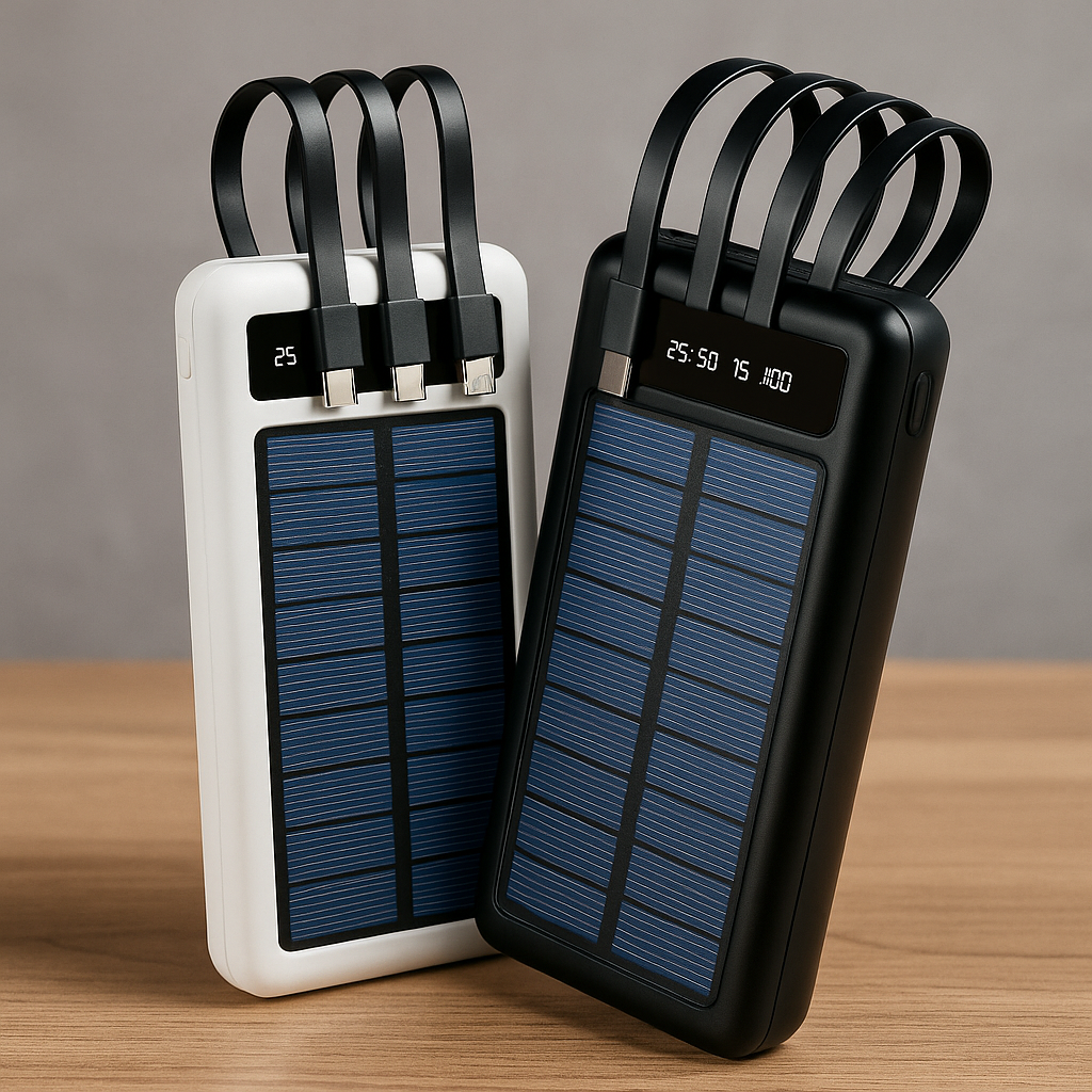 ☀️ Power Bank Solar 20,000mAh