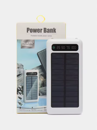 ☀️ Power Bank Solar 20,000mAh